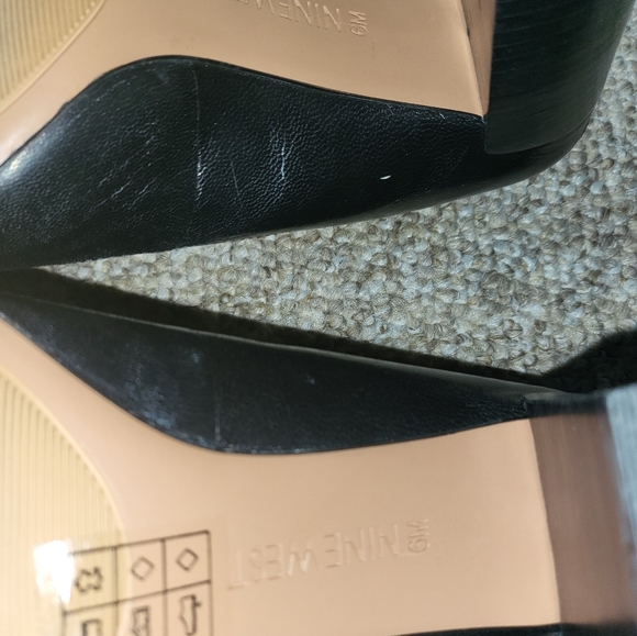 Nine west black shoes - Picture 4 of 5